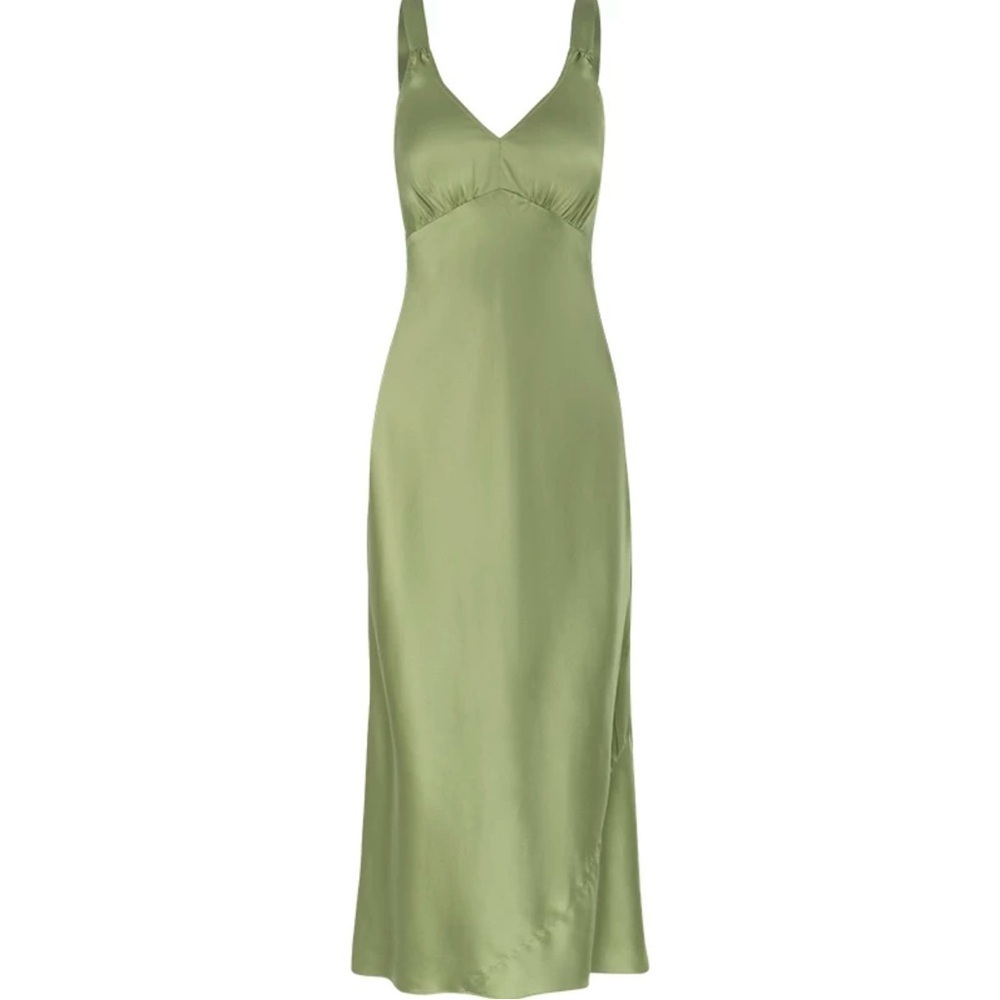 Reformation Silk Midi Dress Size XS